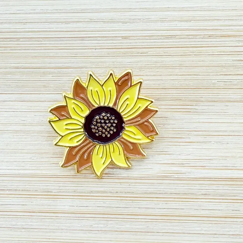 Sunflower Soft Enamel Pin